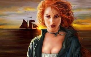 Женщины — пираты Скандинавская принцесса пиратка Альвильда